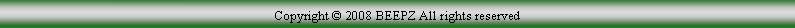 Text Box: Copyright  2008 BEEPZ All rights reserved