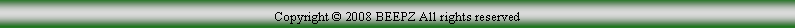 Text Box: Copyright  2008 BEEPZ All rights reserved