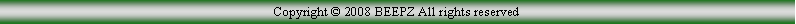 Text Box: Copyright  2008 BEEPZ All rights reserved