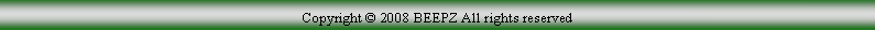 Text Box: Copyright  2008 BEEPZ All rights reserved
